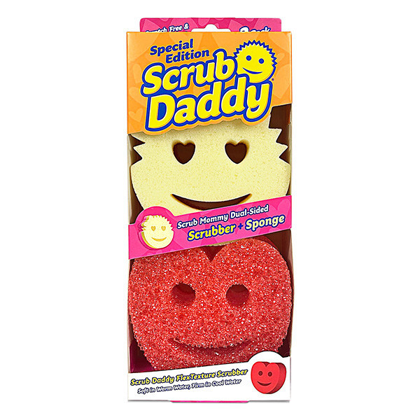 Scrub Daddy Scrub Mommy Heart Shapes Special Edition 2-pack  SSC01027 - 1