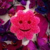 Scrub Daddy Scrub Mommy Special Edition vår rosa blomma $$  SSC00252 - 3