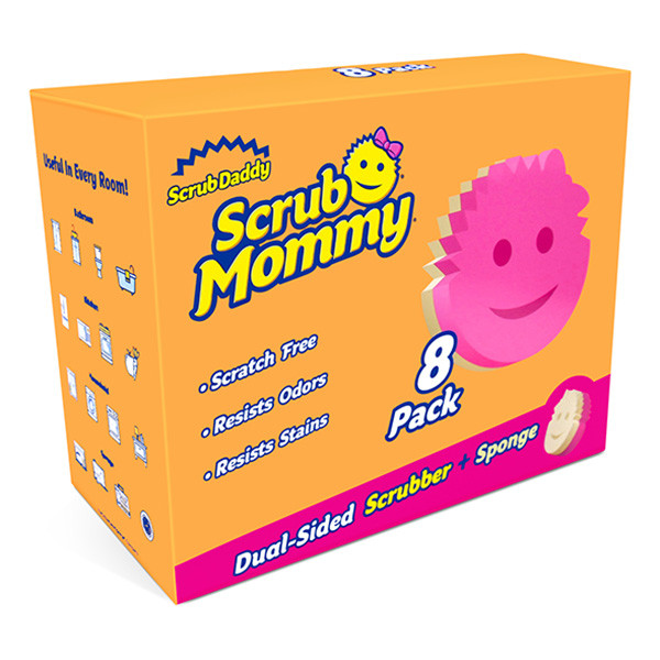 Scrub Daddy Scrub Mommy svamp rosa 8st  SSC01030 - 1