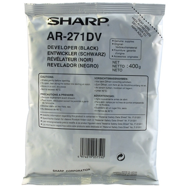 Sharp AR-271DV developer (original) AR-271DV 082085 - 1