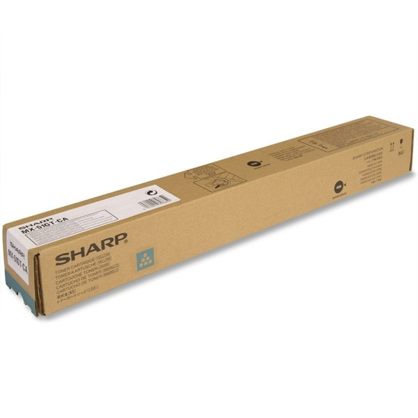 Sharp MX-51GTCA cyan toner (original) MX51GTCA 082276 - 1