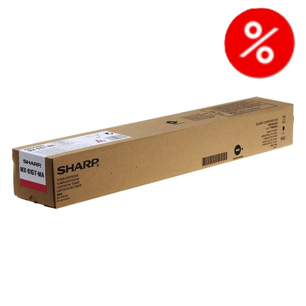 Sharp MX-61GTMA magenta toner (original) $$  500655 - 1