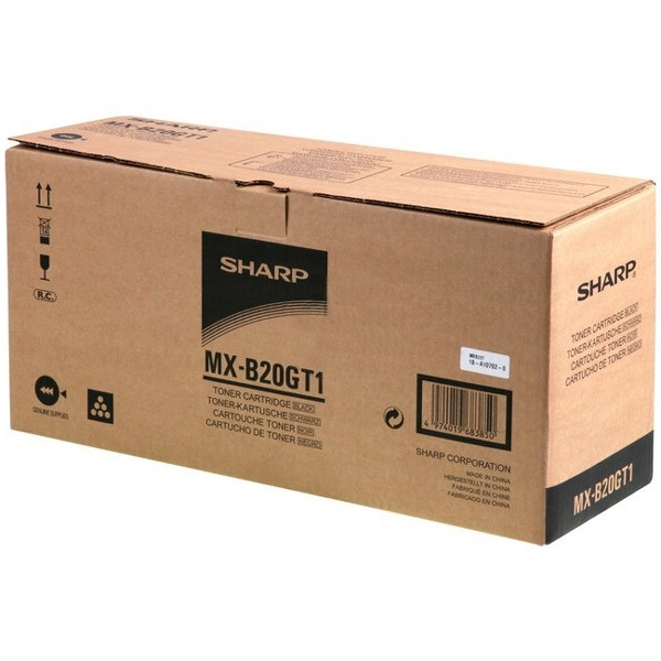 Sharp MX-B20GT1 svart toner (original) MXB20GT1 082328 - 1