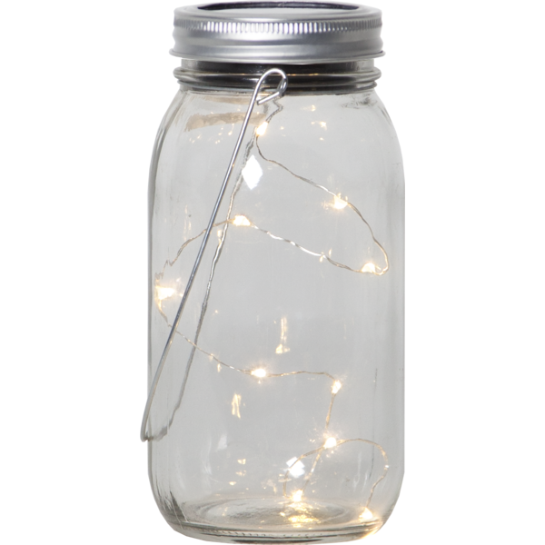 Solcellslykta Jamjar | hängande lykta | 0.3W $$ 479-16 361305 - 1