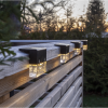 Solcellsvägglykta Bubbly Fence | 0,3W | 4st [Star Trading] 482-97 501786 - 2