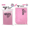 Spunj | Ultra absorberande disktrasa + svamp | rosa