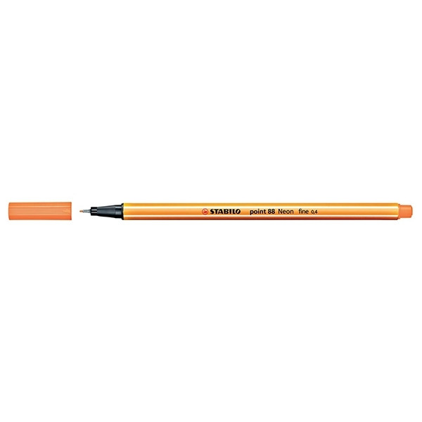 Stabilo Fineliner Point 88 | Stabilo | neonorange 88/054 200070 - 1