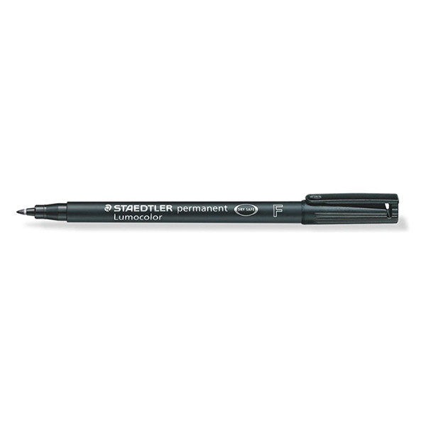 Staedtler Märkpenna permanent | Staedtler Lumocolor 31 | svart | 4st 31-9WP4GS 209507 - 5