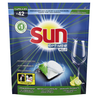 Sun Diskmaskinstabletter | Sun Optimum All-in 1 Citron | 42st  SSU00154