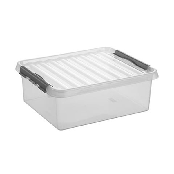 Sunware Förvaringslåda 25L transparent | Sunware Q-line 78900609 216535 - 1