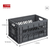 Sunware Heavy Duty Hopfällbar låda 53x35,4x28,4cm | 45L | antracit 57700636 216560 - 2