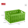 Sunware Hopfällbar låda 49x36x24,5cm | 32L | grön 57000661 216548 - 2