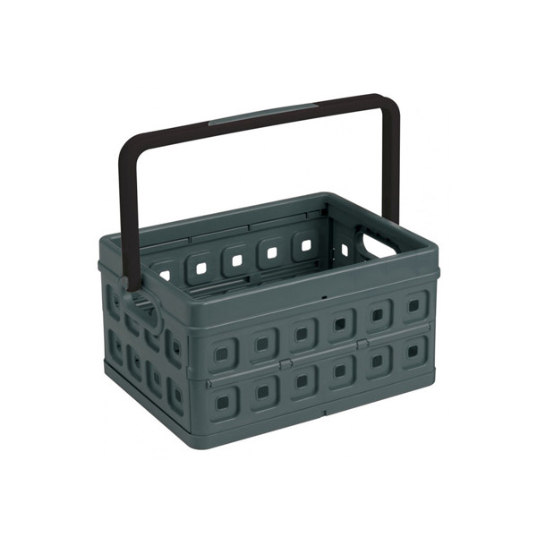 Sunware Hopfällbar låda med handtag 36x31x21,3cm | 24L | antracit/svart 57500636 216558 - 1