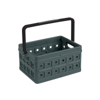 Sunware Hopfällbar låda med handtag 36x31x21,3cm | 24L | antracit/svart 57500636 216558