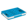 Sunware Hopfällbar låda med handtag 36x31x21,3cm | 24L | blå/vit 57500611 216557 - 3