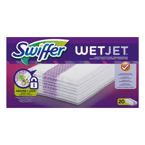 Swiffer WetJet | Rengöringsdukar refill | 20st  SSW00536 - 1