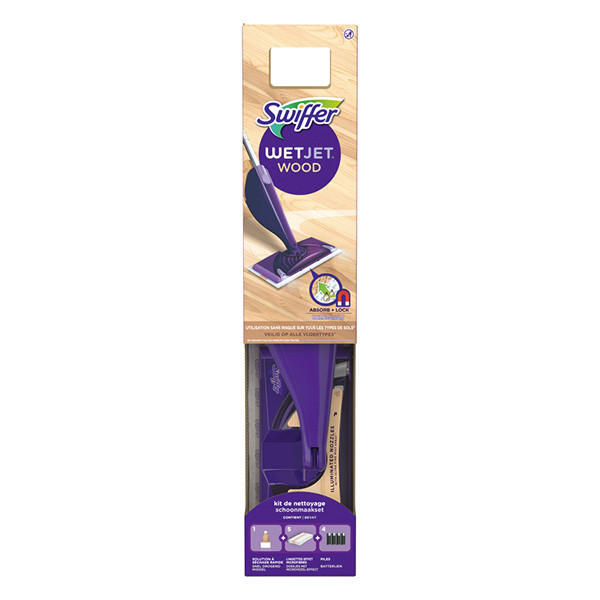 Swiffer Wetjet kit | Mopp för trägolv  SSW00554 - 1