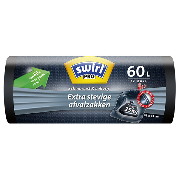 Swirl Sopsäck 60L | extra robust | 12st 6772502 SSW00102 - 1