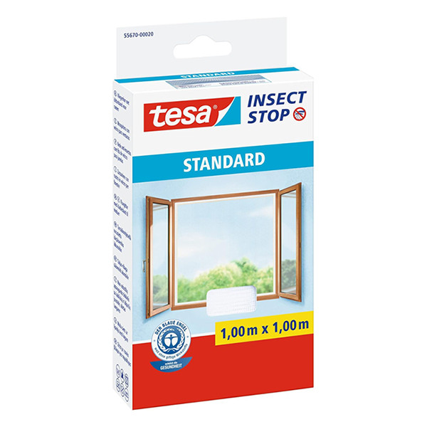 Tesa Insect Stop standard myggnät | vit | 100x100cm 55670-00020-03 203384 - 1