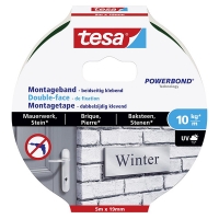 Tesa Monteringstejp tegel 19mm x 5m | Tesa Powerbond | vit 77749-00000-00 202325