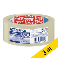 Tesa Packtejp 38mm x 66m | Tesa Pack Strong | transparent | 3st TPS3C 202361