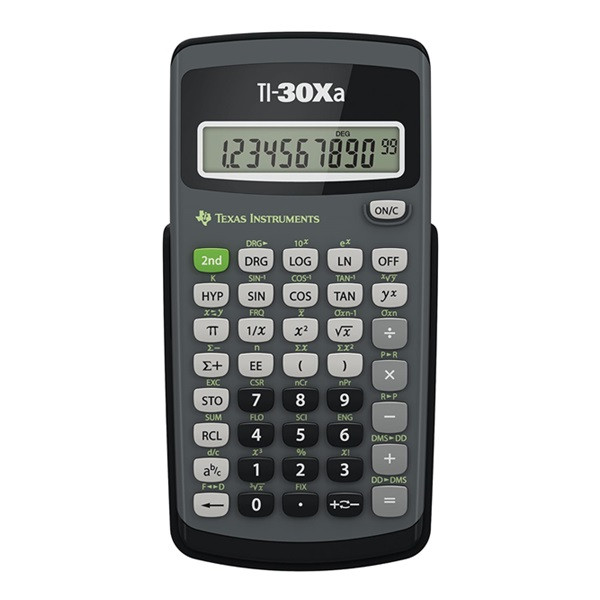 Texas-Instruments Funktionsräknare | Texas Instruments TI-30XA 5803033 TI-30XA 206023 - 1