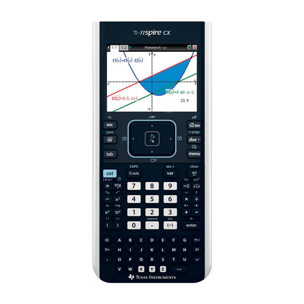 Texas-Instruments Grafräknare | Texas Instruments TI-Nspire CX II-T 5808850 NSCX2/TBL/3E14 206020 - 1