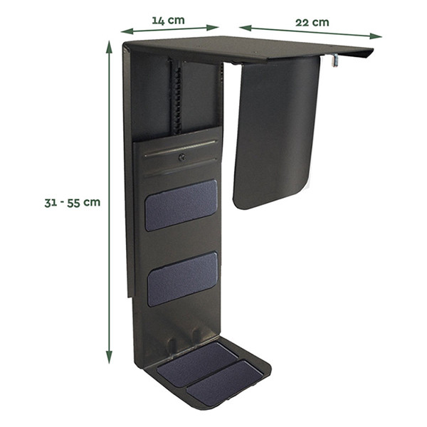 Twin line CPU-hållare svart (max 30Kg) 12021 403008 - 2