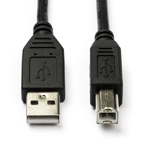 USB-B skrivarkabel | USB 2.0 | 5m | svart CCGL60100BK50 K010204021 - 1