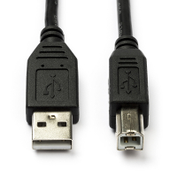 USB-B skrivarkabel | USB 2.0 | 5m | svart CCGL60100BK50 K010204021