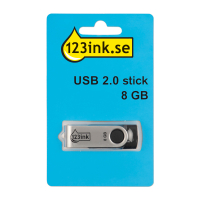 USB-minne 2.0 | 8GB | 123ink 49062C FM08FD05B/00C FM08FD05B/10C MR908 300683