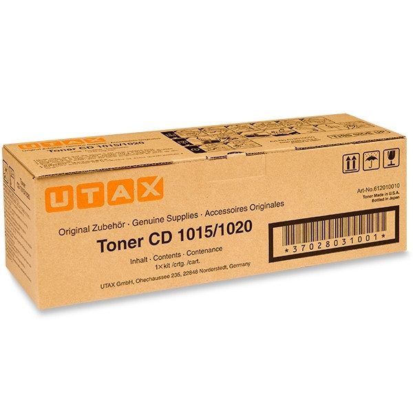 Utax 612010010 svart toner (original) 612010010 079504 - 1