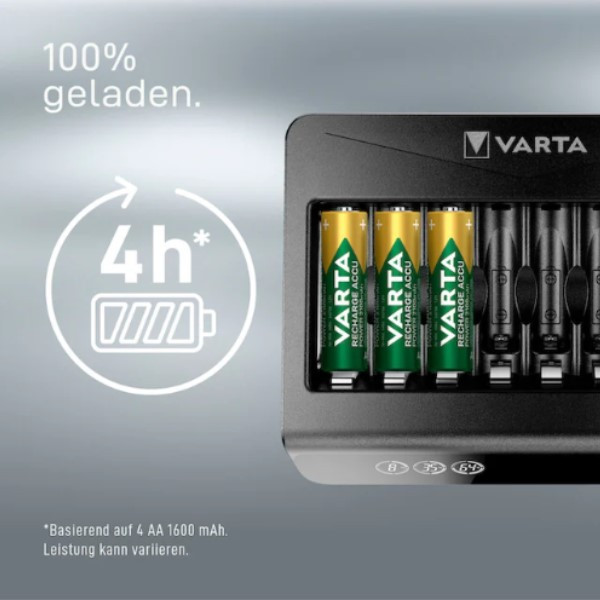 Varta LCD Multicharger+ 57681 AA AAA HR03 HR06 AVA00611 - 3