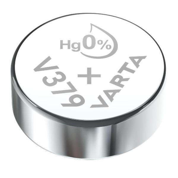 Varta V379 (SR63/SR521SW) Silveroxid knappcellsbatteri V379 AVA00022 - 1