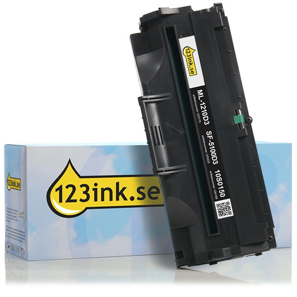 Varumärket 123ink ersätter Samsung ML-1210D3 svart toner ML-1210D3/ELSC 033175 - 1