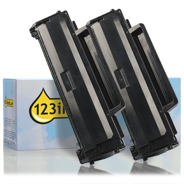 Varumärket 123ink ersätter Samsung MLT-D1042S (SU737A) svart toner 2-pack MLT-D1042S/ELSC 130468 - 1