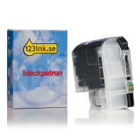 Varumärket 123ink ersätter Brother LC229XLBK svart bläckpatron extra hög kapacitet LC-229XLBKC 350048