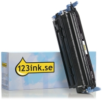 Varumärket 123ink ersätter HP 124A (Q6000A) svart toner Q6000AC 039542