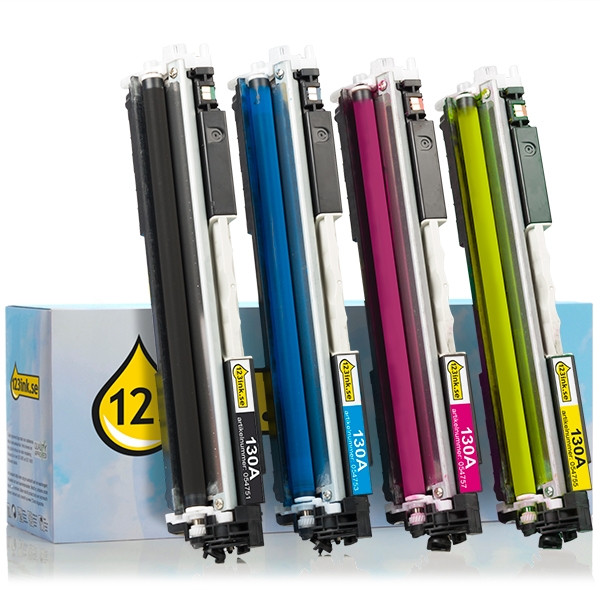 Varumärket 123ink ersätter HP 130A CF350A/351A/352A/353A toner 4-pack  130045 - 1