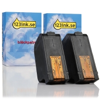 Varumärket 123ink ersätter HP 17 (C6625AE) färgbläckpatron 2-pack C6625AEC 030342