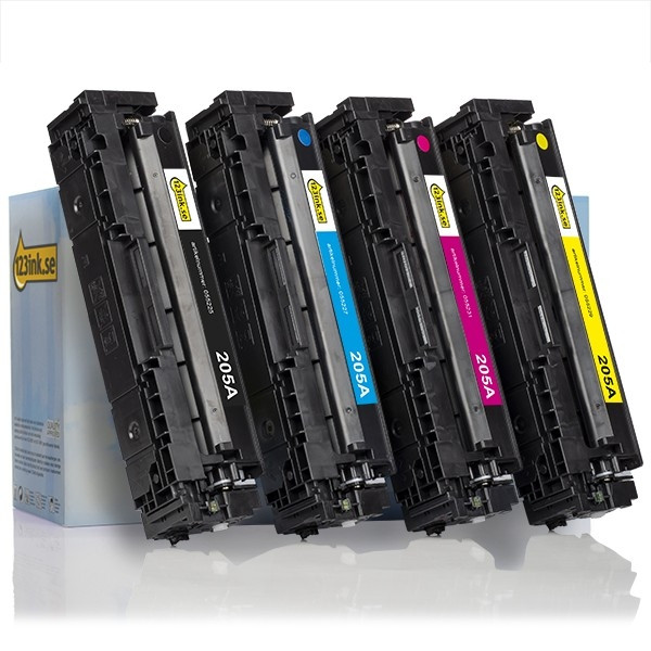 Varumärket 123ink ersätter HP 205A toner 4-pack  130552 - 1