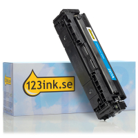 Varumärket 123ink ersätter HP 207A (W2211A) cyan toner W2211AC 093045