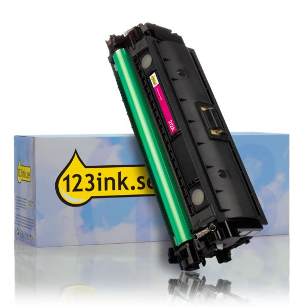 Varumärket 123ink ersätter HP 212A (W2123A) magenta toner W2123AC 093093 - 1