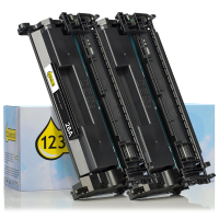 Varumärket 123ink ersätter HP 26A (CF226A) svart toner 2-pack  160706