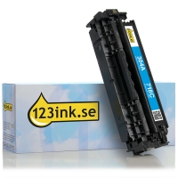 Varumärket 123ink ersätter HP 304A (CC531A) cyan toner CC531AC 039825