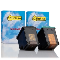 Varumärket 123ink ersätter HP 339 | HP 343 2-pack  160096