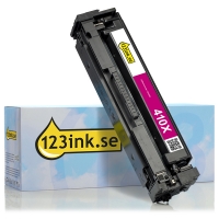 Varumärket 123ink ersätter HP 410X (CF413X) magenta toner hög kapacitet