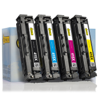 Varumärket 123ink ersätter HP 415X BK/C/M/Y toner 4-pack  132198