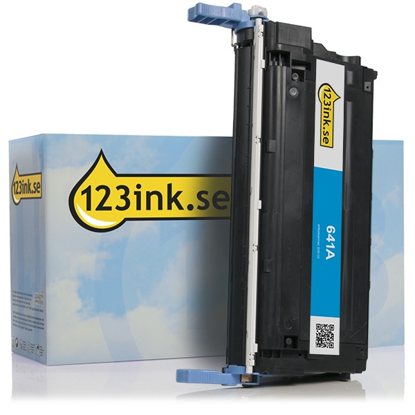 Varumärket 123ink ersätter HP 641A (C9721A / EP-85C) cyan toner C9721AC 039135 - 1