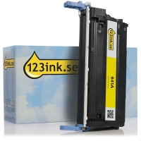 Varumärket 123ink ersätter HP 641A (C9722A / EP-85Y) gul toner C9722AC 039145